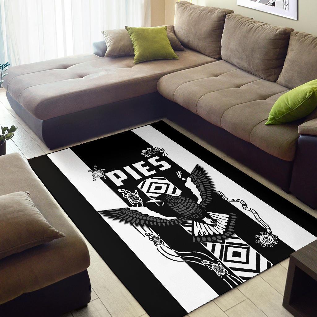 Pies Indigenous Area Rug Collingwood - Vibe Hoodie Shop