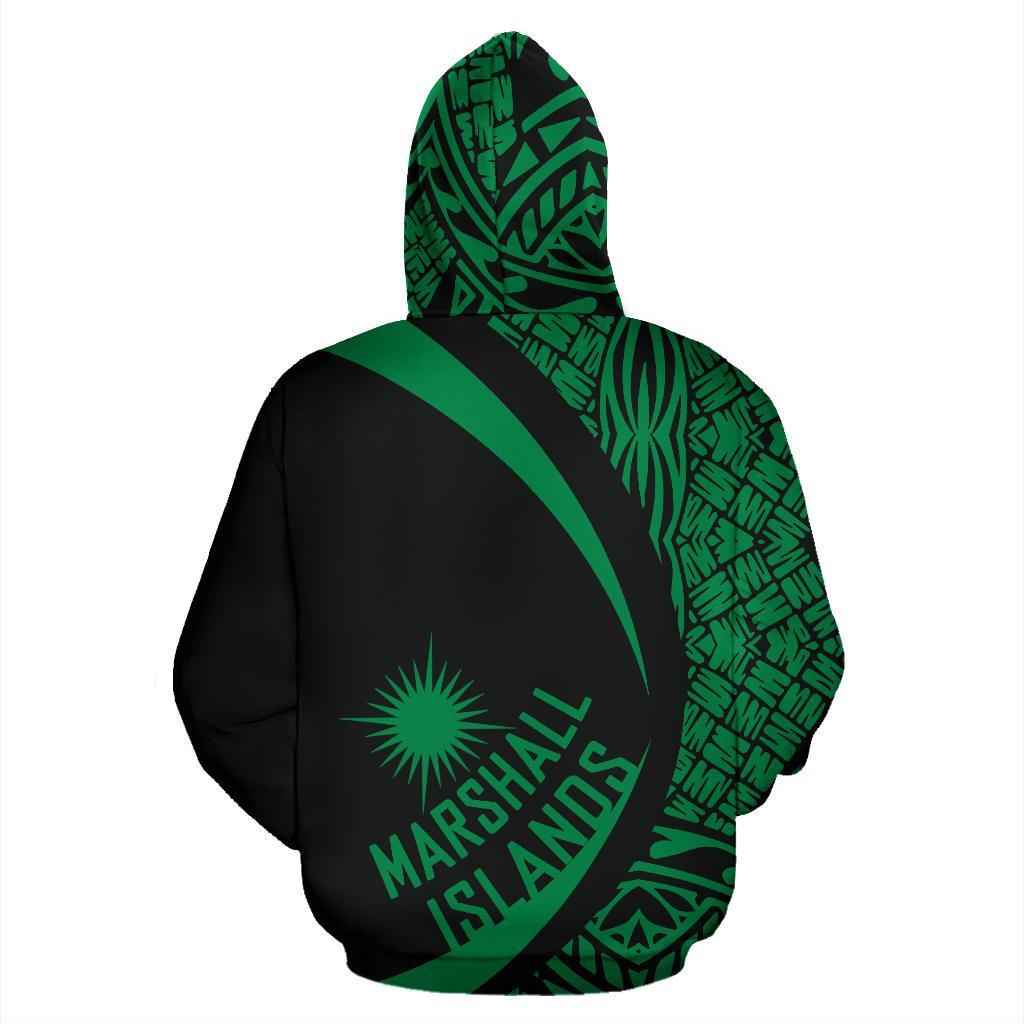 Marshall Islands Turtle Polynesian Hoodie - Circle Style 05 - Vibe Hoodie Shop