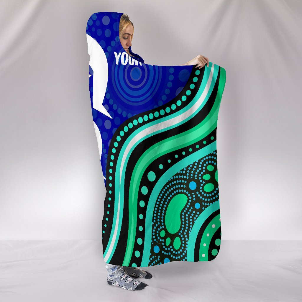 torres-strait-personalised-hooded-blanket-torres-strait-symbol-and-aboriginal-patterns