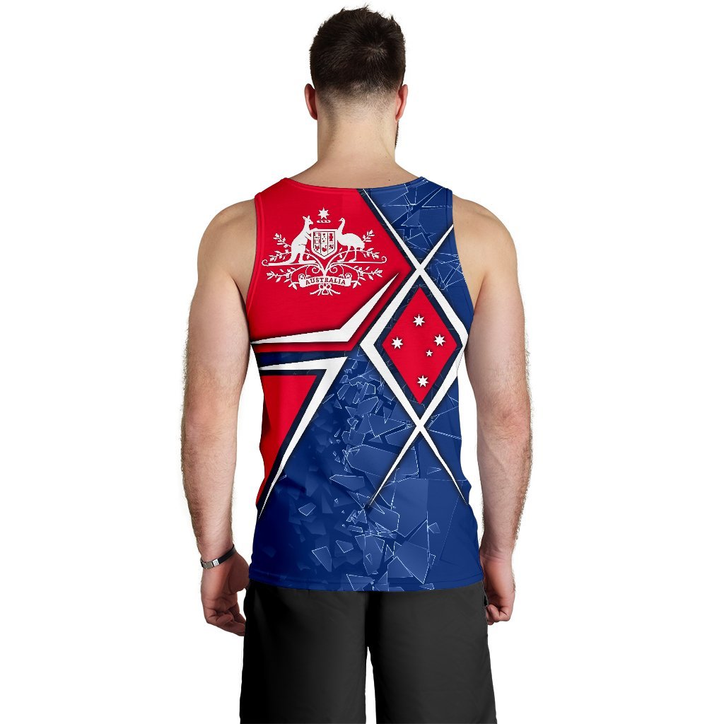 Men's Tank Top - Aussie Flag - Vibe Hoodie Shop