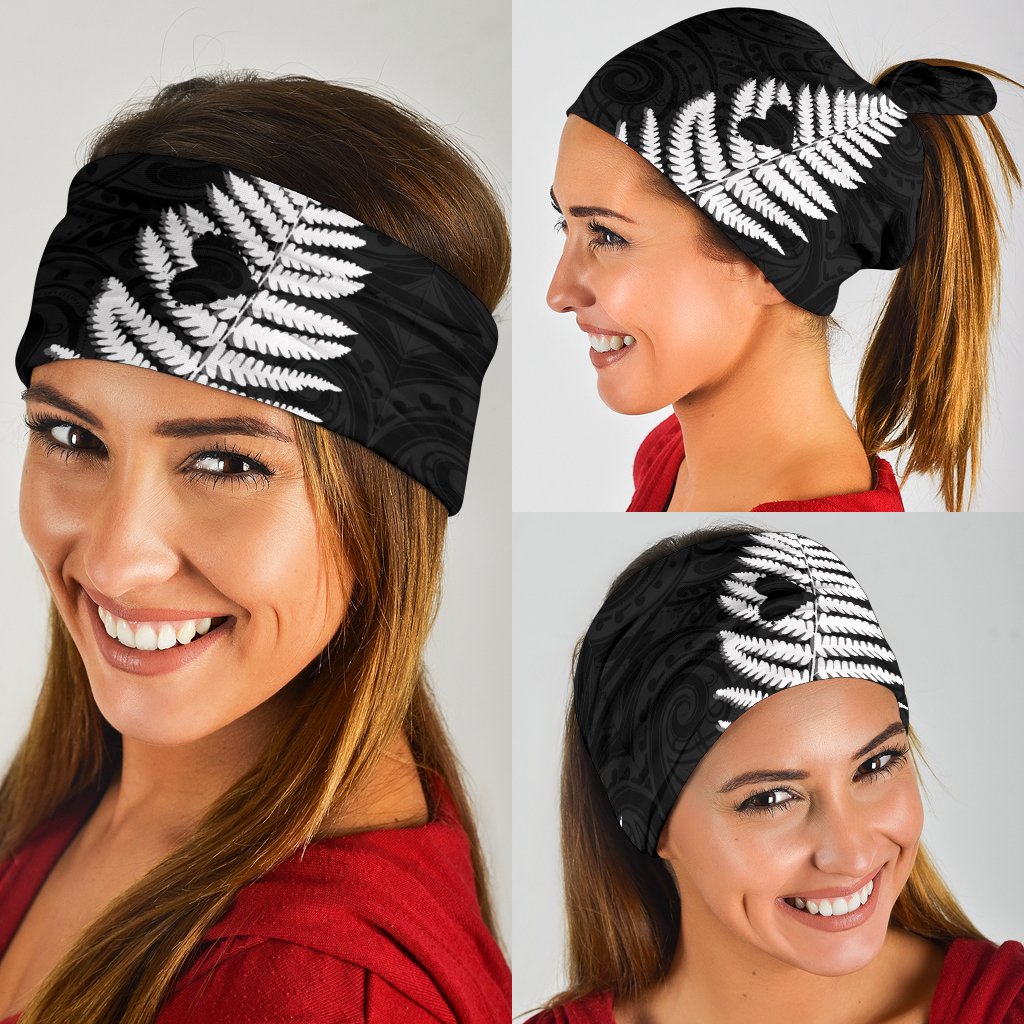 New Zealand Silver Fern Bandana, Maori Bandana - Vibe Hoodie Shop