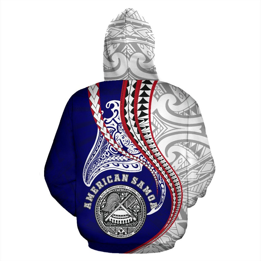 American Samoa Hoodie Kanaloa Tatau Gen As - Vibe Hoodie Shop