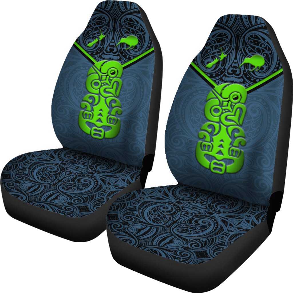 New Zealand Maori Rugby Car Seat Covers Pride Version - Navy - Vibe Hoodie Shop