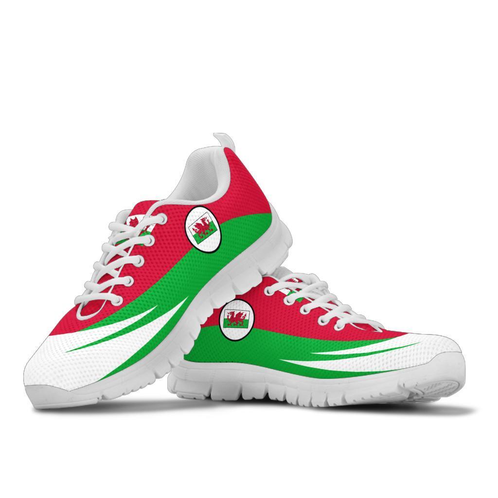 Wales Sneakers - Flag Wave Style - Vibe Hoodie Shop