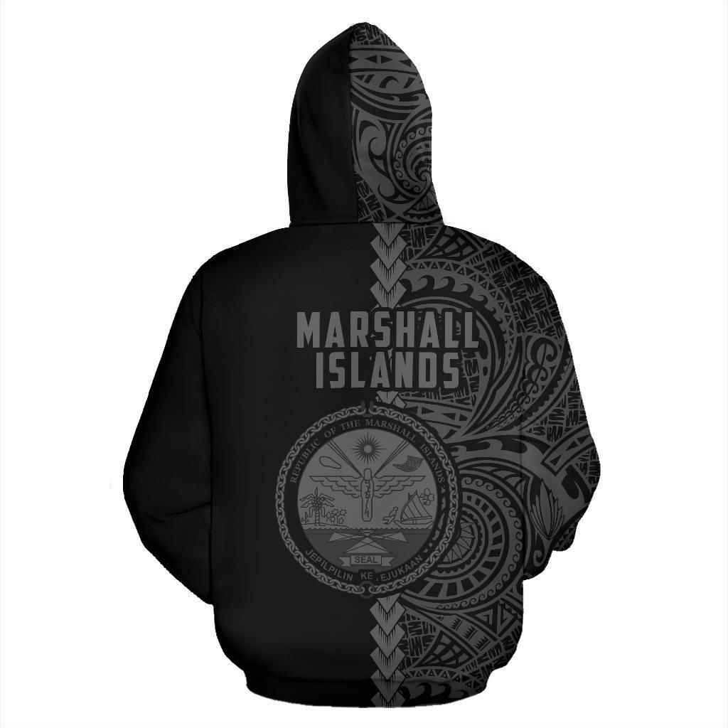 Marshall Islands Hoodie Polynesian - Half Style - Vibe Hoodie Shop