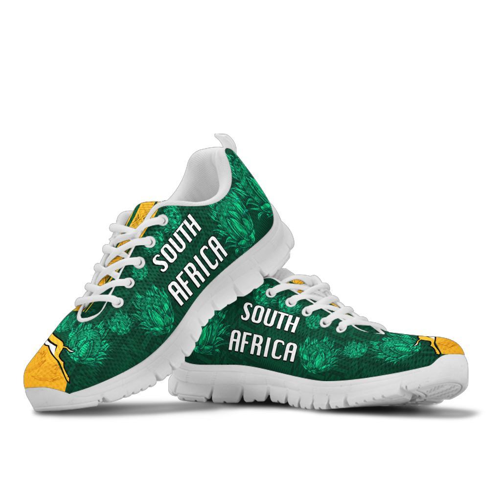 South Africa Sneakers Springboks Rugby Be Fancy - Vibe Hoodie Shop