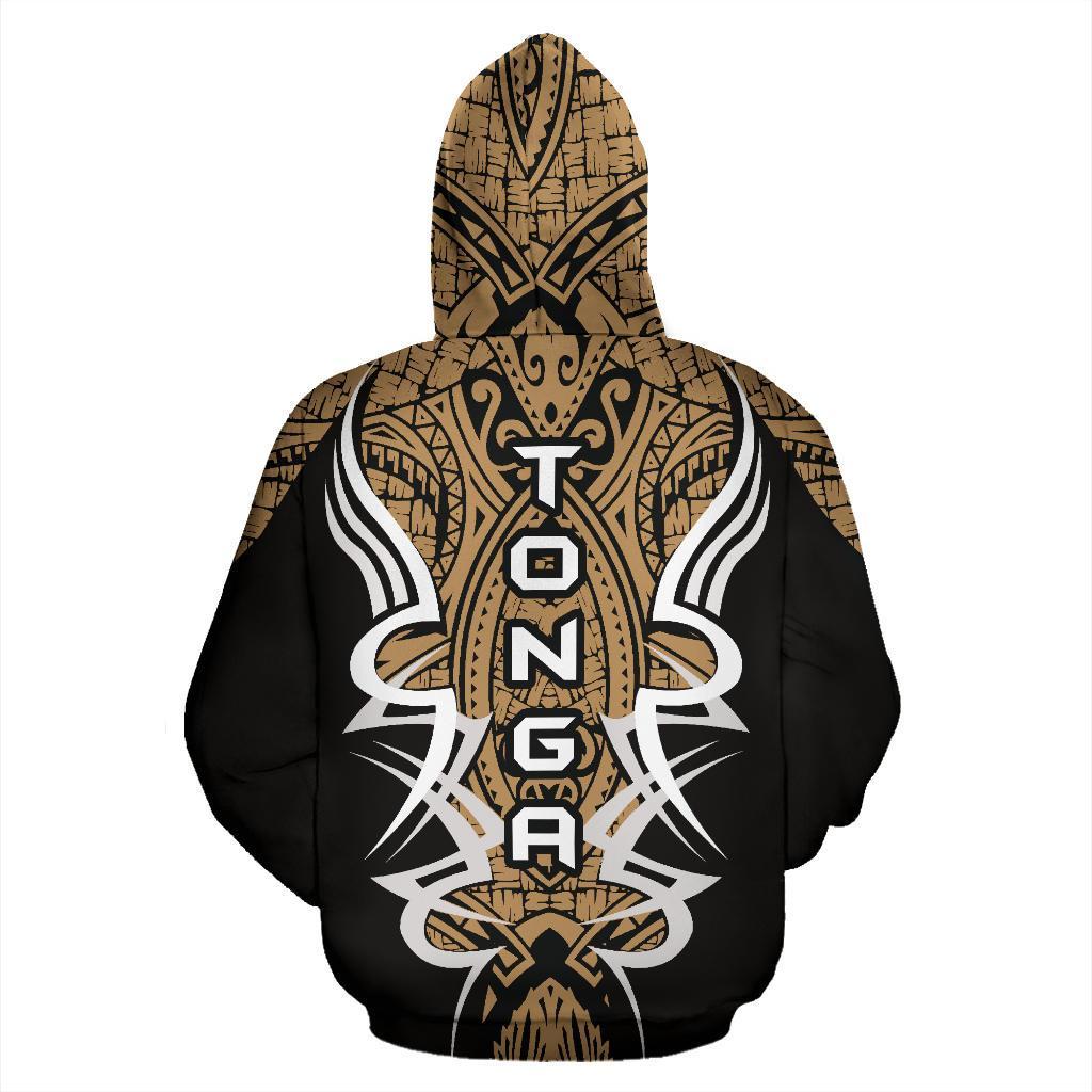 Hoodie Tonga Turtle Polynesian Gold - Armor Style - Vibe Hoodie Shop