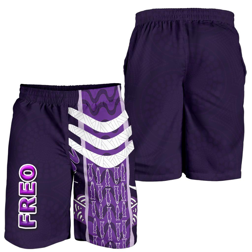 Fremantle Men Shorts Dockers Simple Indigenous Freo - Vibe Hoodie Shop