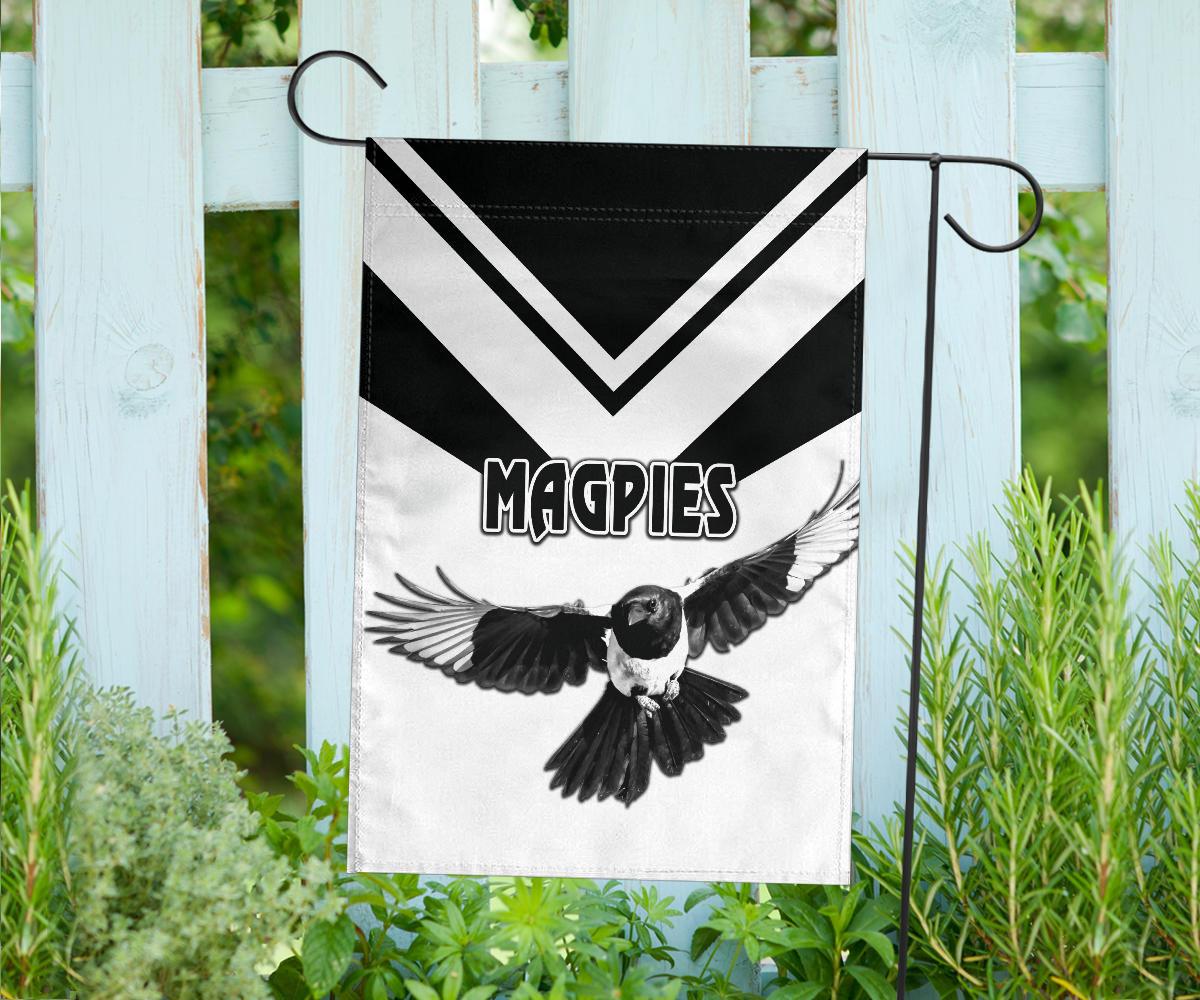 Western Suburbs Magpies Flag Original Style - White - Vibe Hoodie Shop