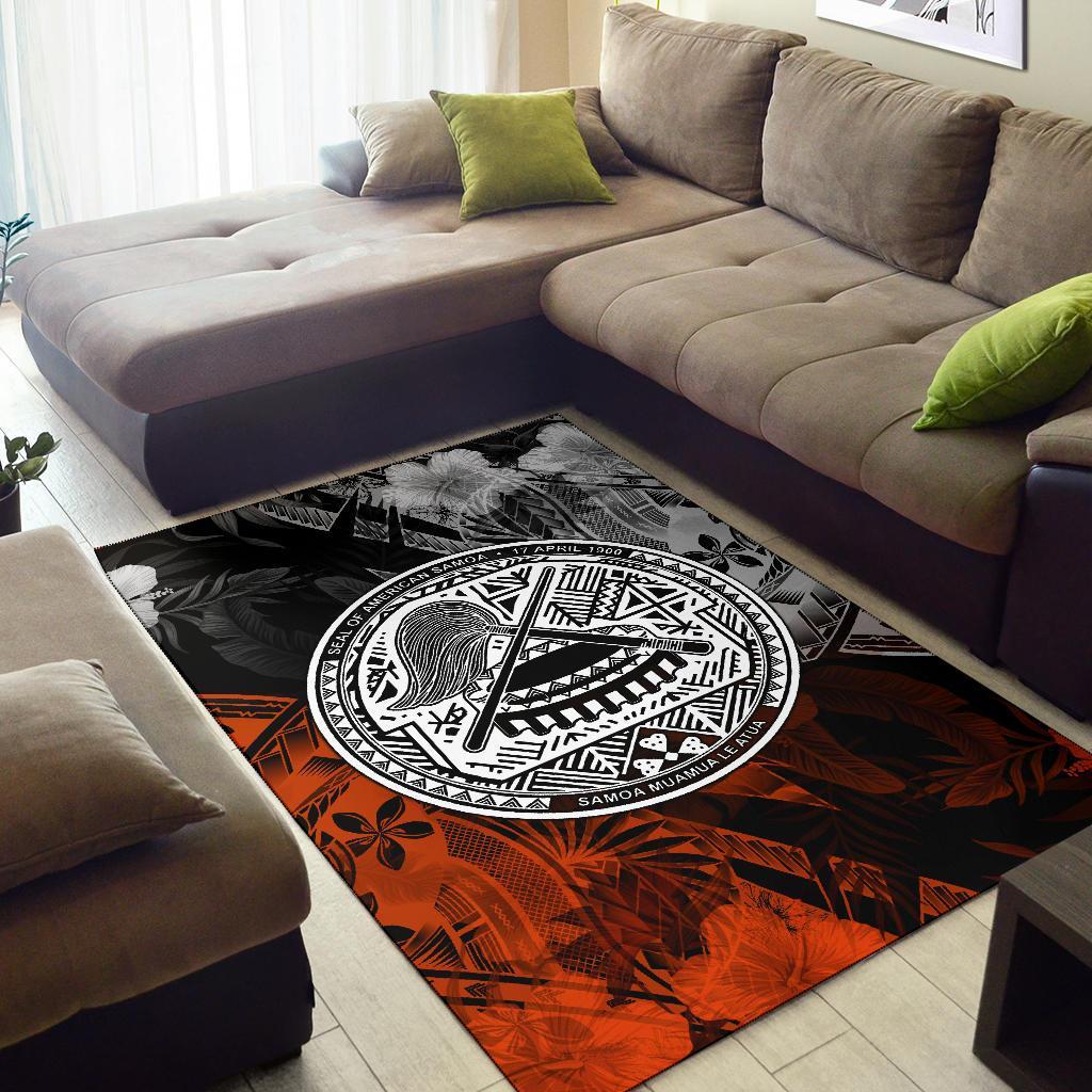 American Samoa Area Rug - Vintage Polynesian Style - Vibe Hoodie Shop