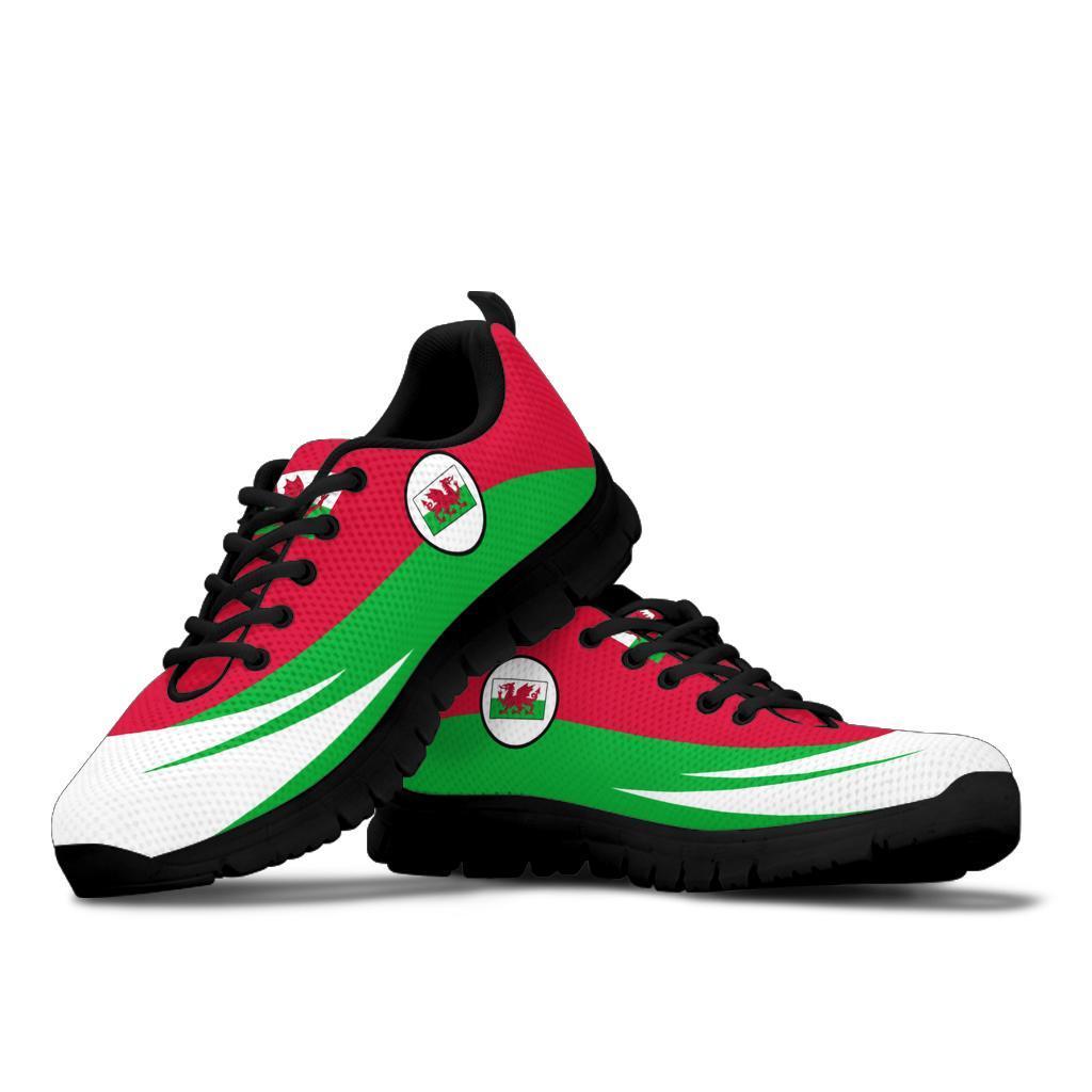 Wales Sneakers - Flag Wave Style - Vibe Hoodie Shop