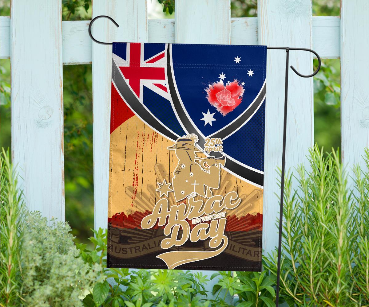 Flag - ANZAC lest we forget - Vibe Hoodie Shop