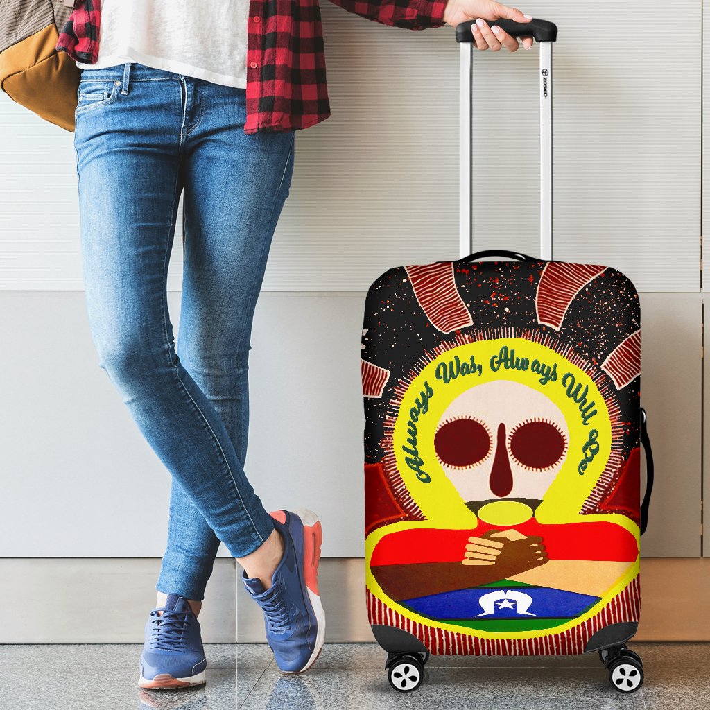 Aboriginal and Torres Strait Islanders Luggage Covers - NAIDOC Style - Vibe Hoodie Shop