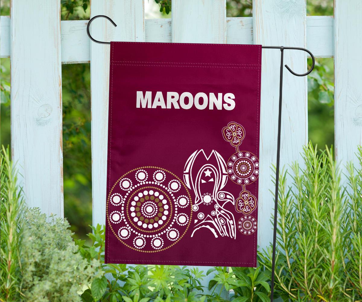 Queensland Flag Maroons Simple Indigenous - Vibe Hoodie Shop