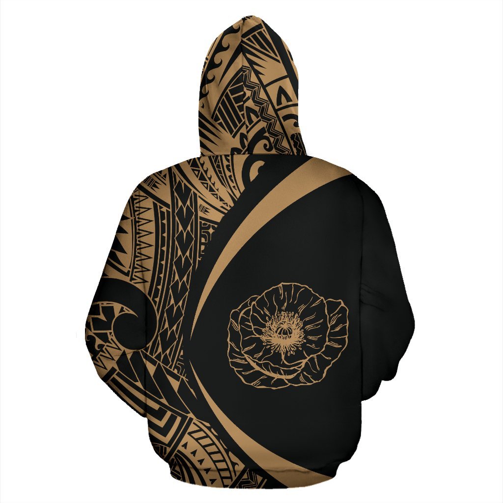 New Zealand Lest We Forget Hoodie, Maori ANZAC Fern Hoodie - Vibe Hoodie Shop