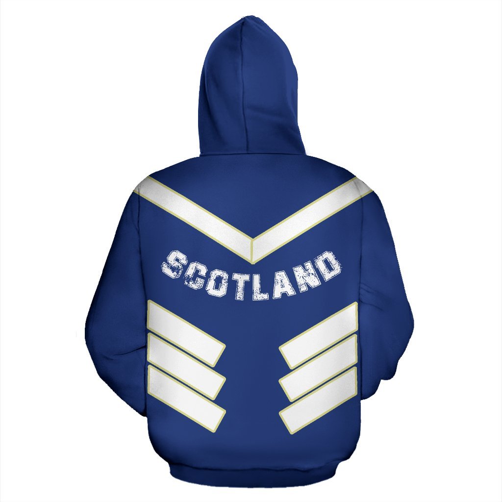 Scotland Coat Of Arms All Over Hoodie - Vibe Hoodie Shop