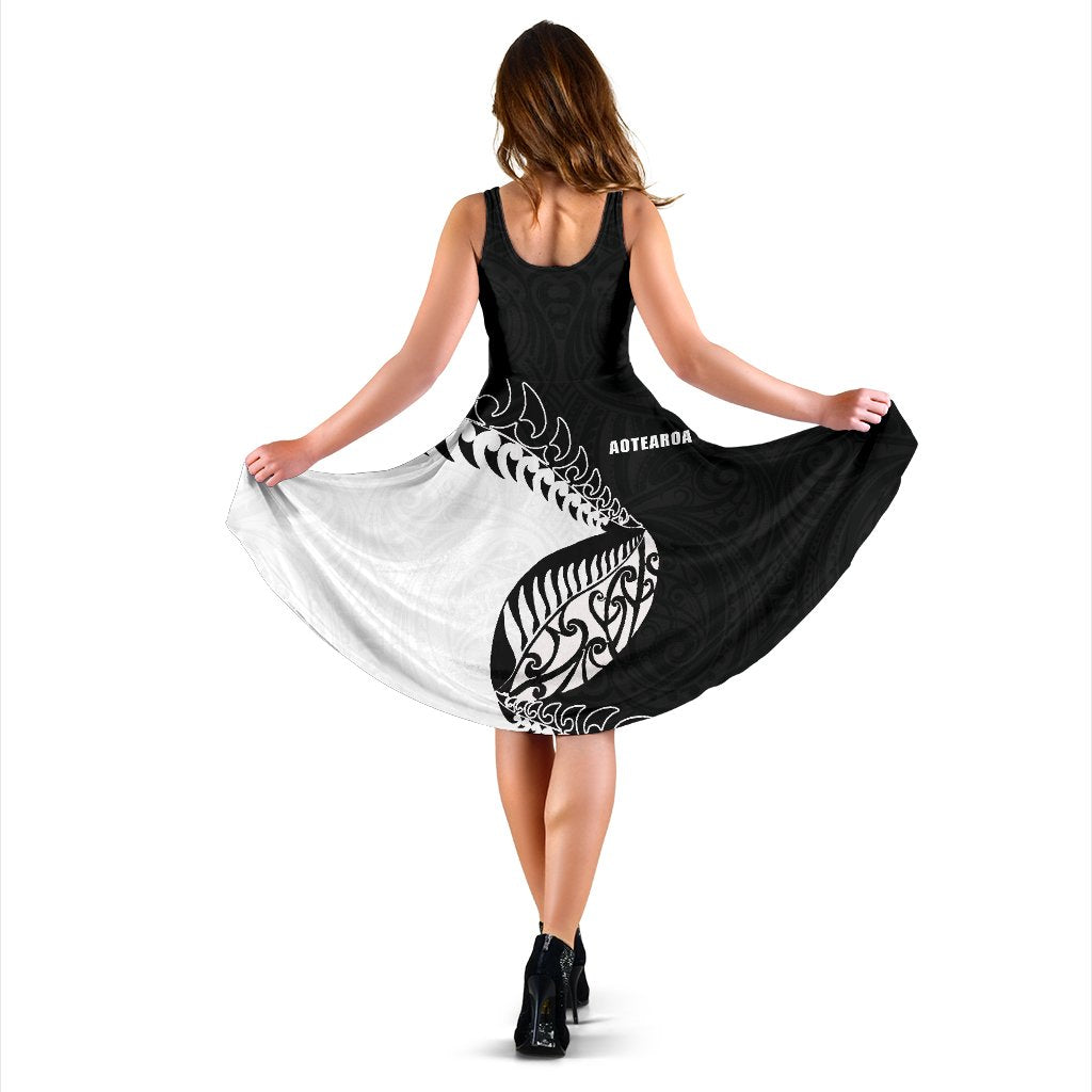 new-zealand-rugby-aotearoa-rugby-fern-black-women-midi-dress