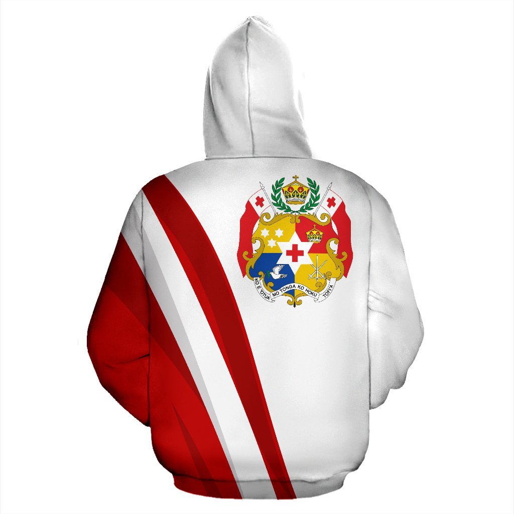 Tonga Hoodie - White - Vibe Hoodie Shop