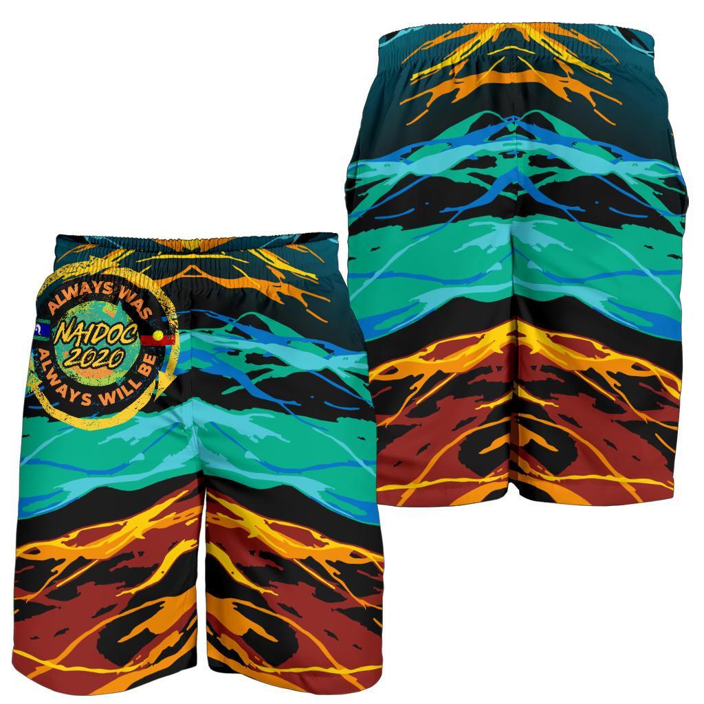 Men's Shorts - NAIDOC Always Was, Always Will Be - Vibe Hoodie Shop