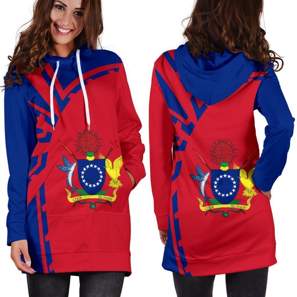 Cook Islands Hoodie Dress Premium Style - Vibe Hoodie Shop