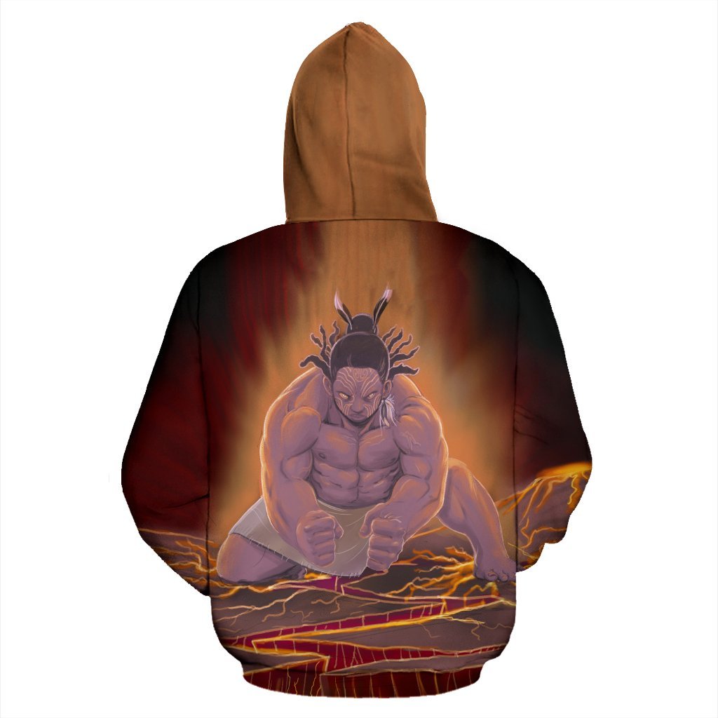 New Zealand Maori Ruaumoko God Hoodie - Vibe Hoodie Shop