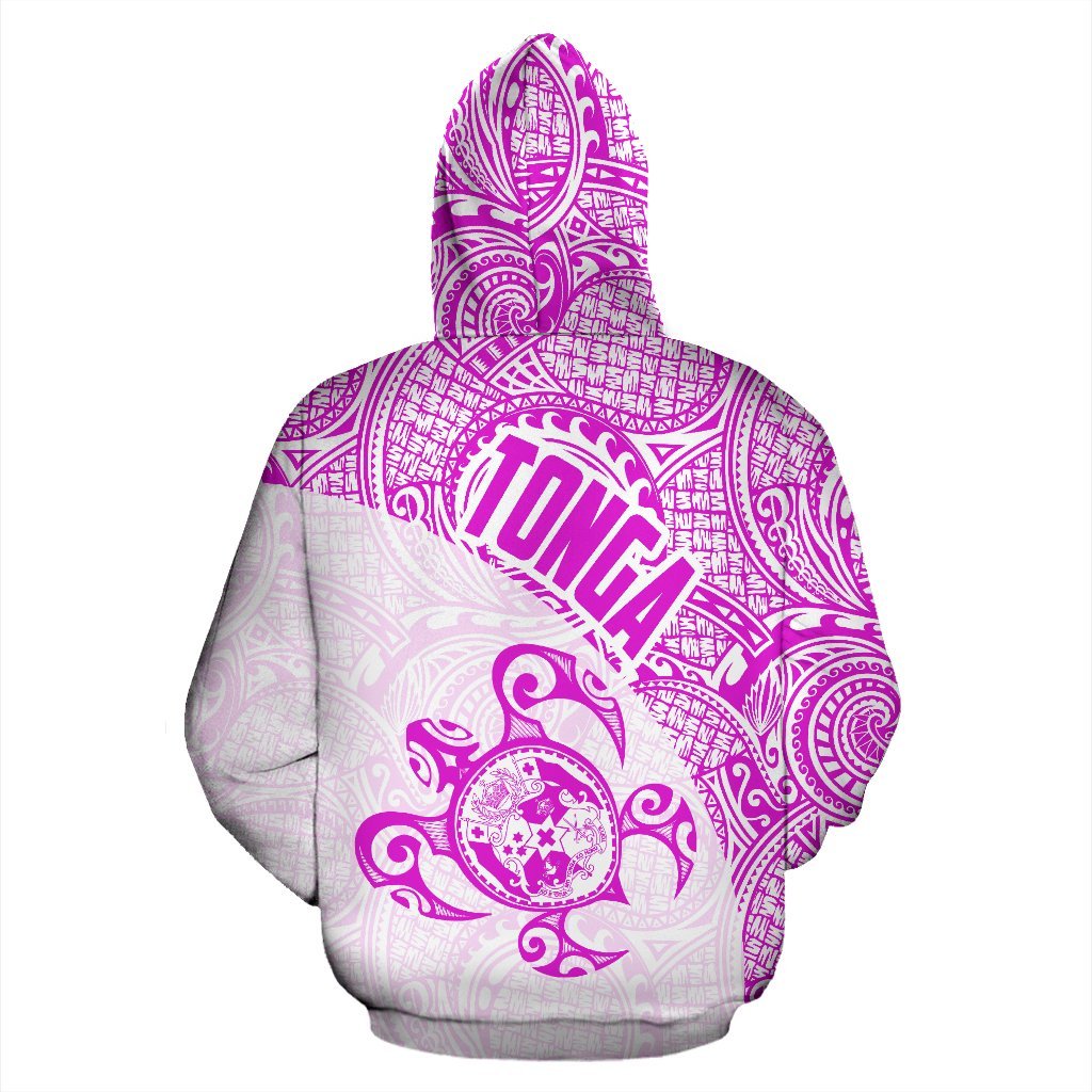 Hoodie Tonga Coat Of Arms Turtle Polynesian Pattern 08 - Vibe Hoodie Shop