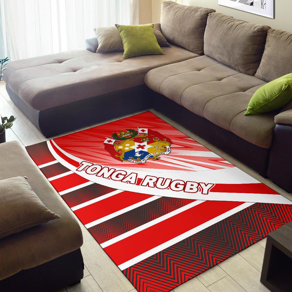 Tonga Rugby Area Rug Victorian Vibes - Vibe Hoodie Shop