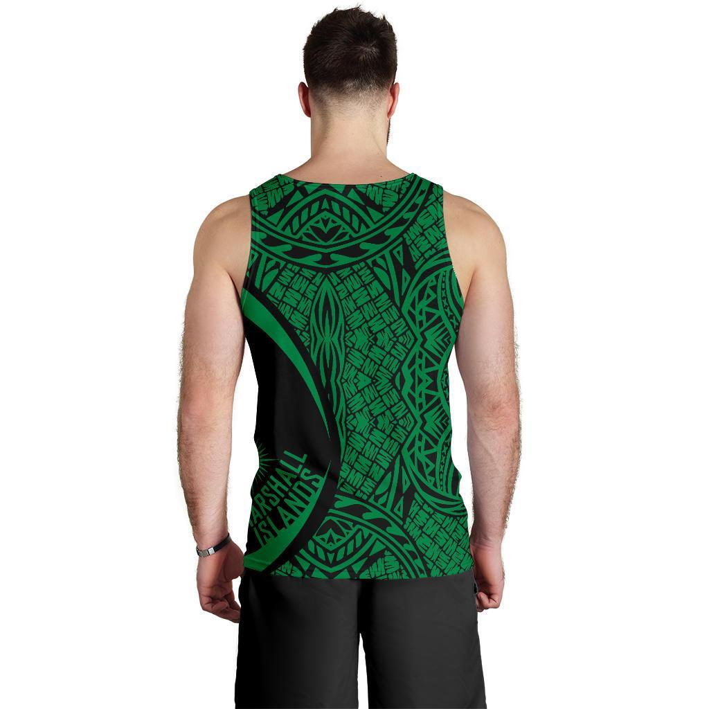 Marshall Islands Polynesian Tank Top - Circle Style 02 - Vibe Hoodie Shop