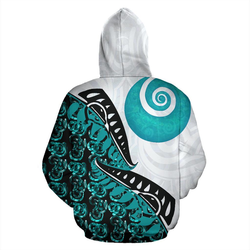 Maori Pounamu (Jade) Hoodie Bk - Vibe Hoodie Shop