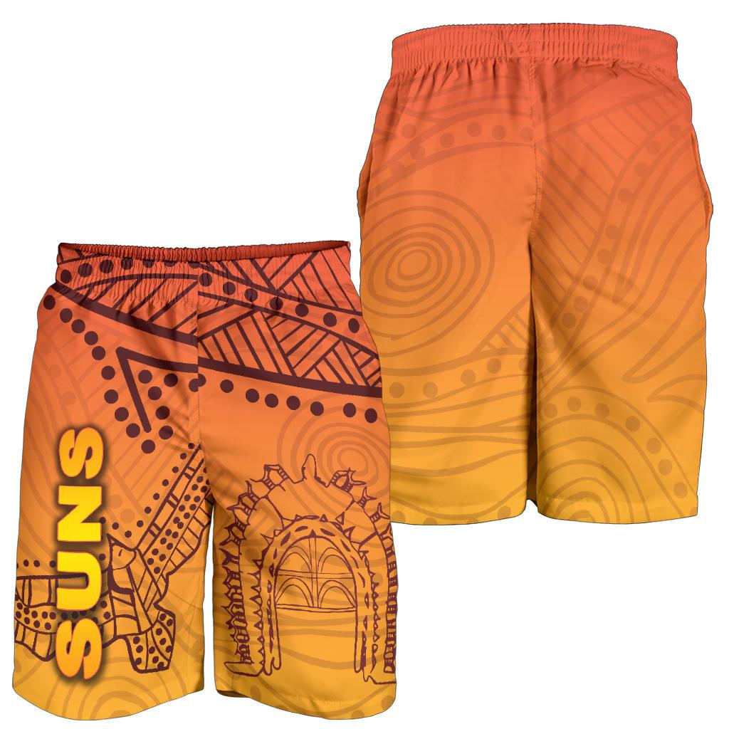 Gold Coast Men Shorts Suns Simple Indigenous - Vibe Hoodie Shop