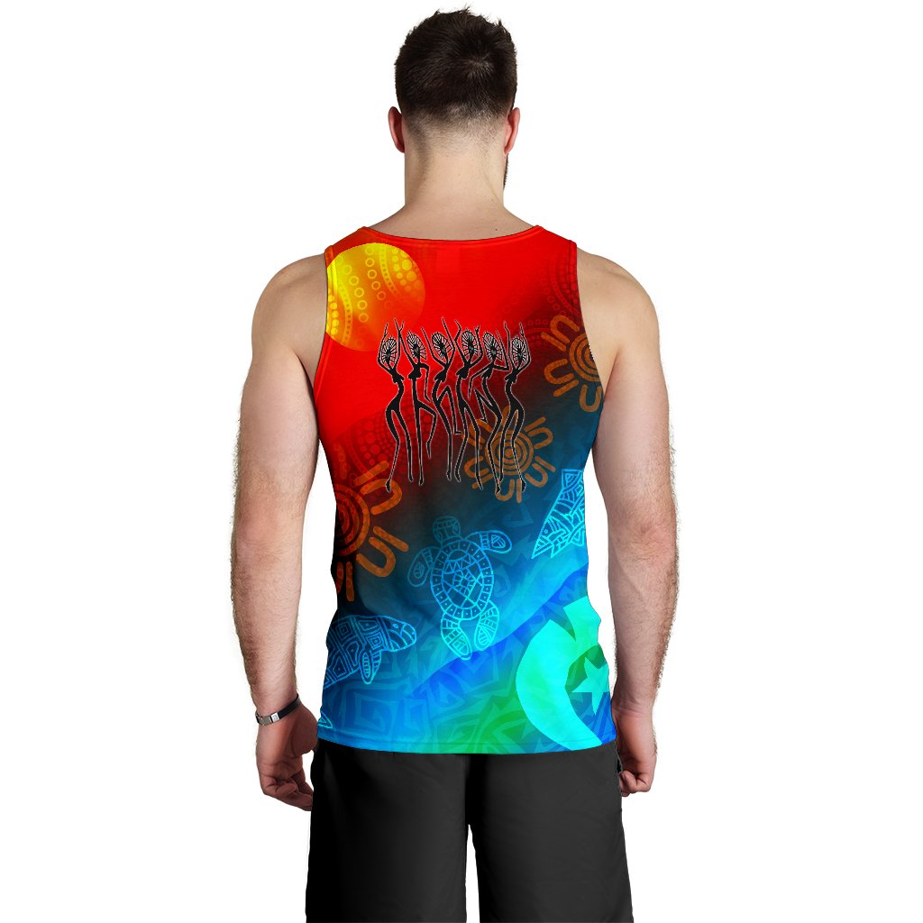 NAIDOC Men's Tank Top - Proud To Be - Vibe Hoodie Shop