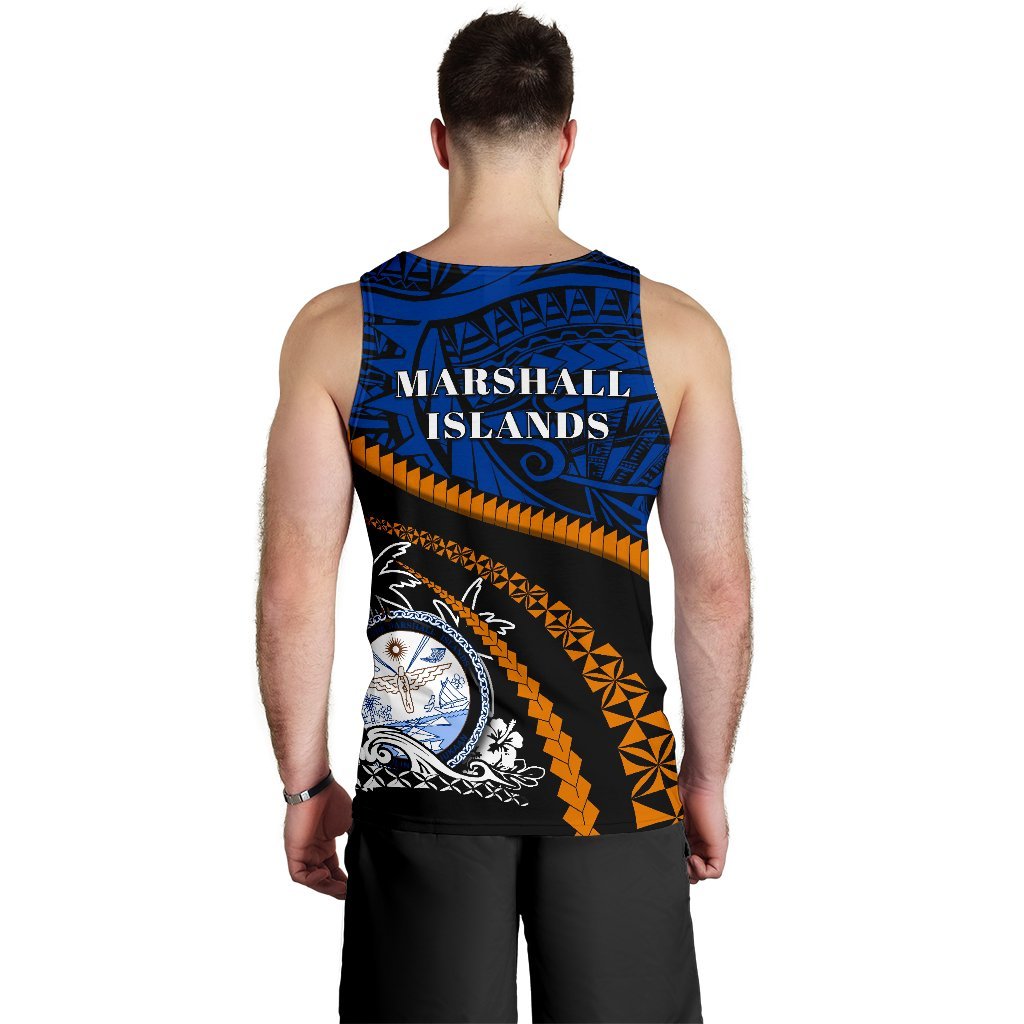 Marshall Islands Men Tank Top - Road To Hometown - Vibe Hoodie Shop