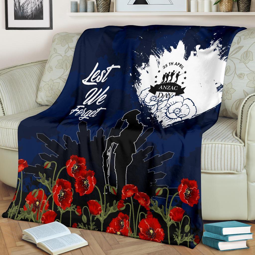 ANZAC Day Premium Blanket - Australia ANZAC Day 2021 - Vibe Hoodie Shop