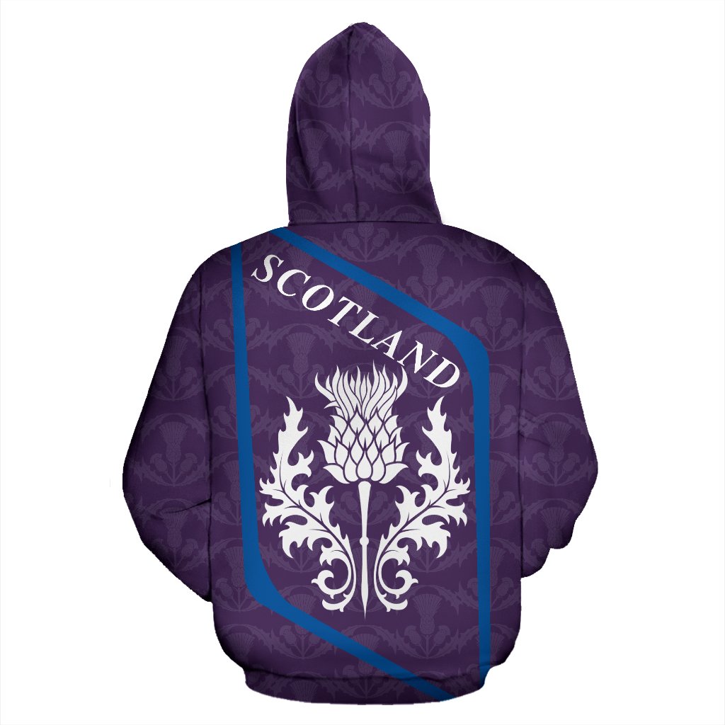 Scotland Hoodie Thistle Diamond Style - Vibe Hoodie Shop