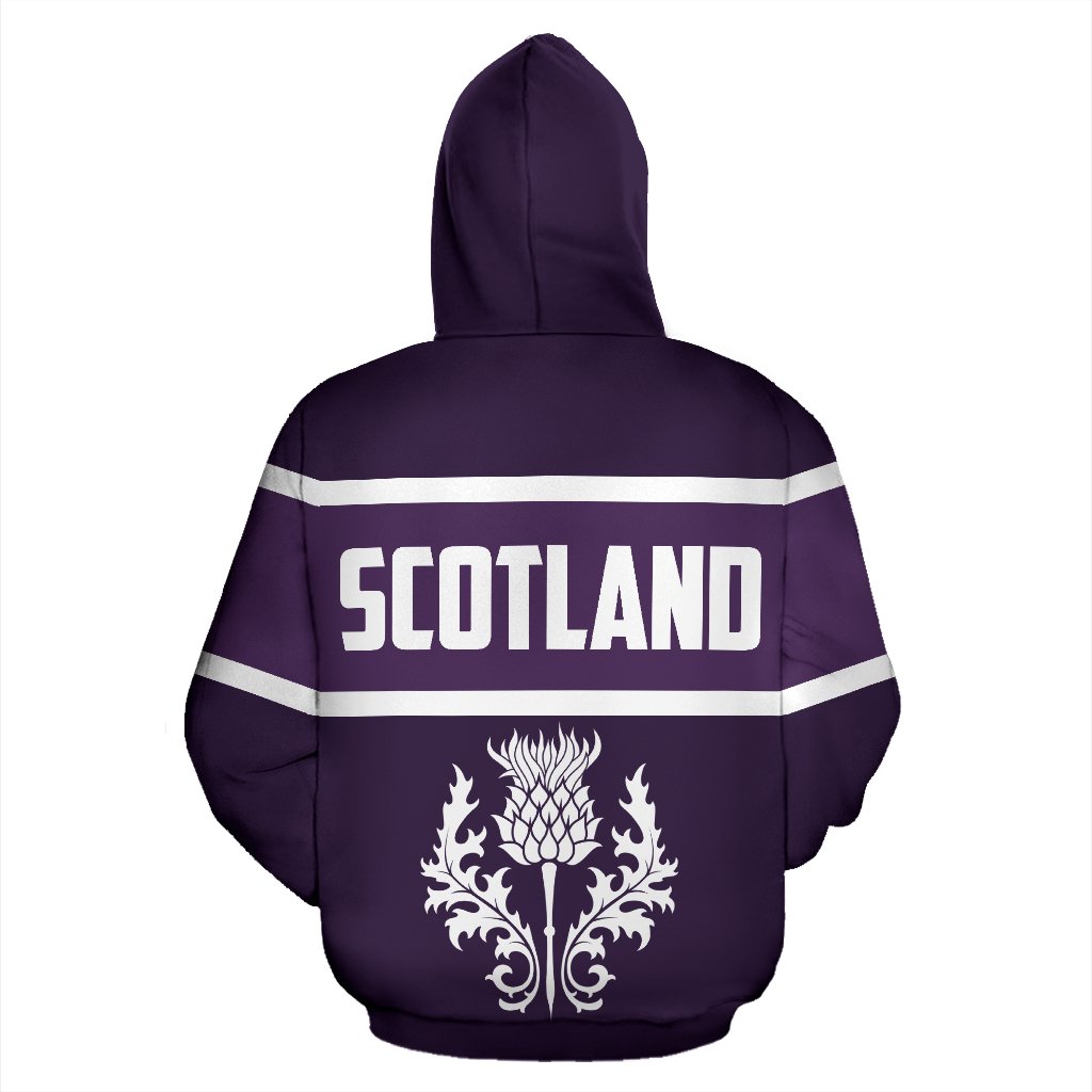 Scotland Hoodie Thistle In Me Purple - Vibe Hoodie Shop