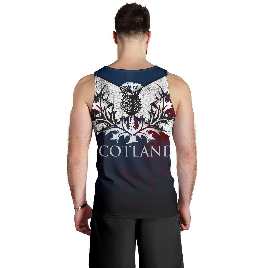 Lion Scotland Men Tank Top - Lord Style - Vibe Hoodie Shop