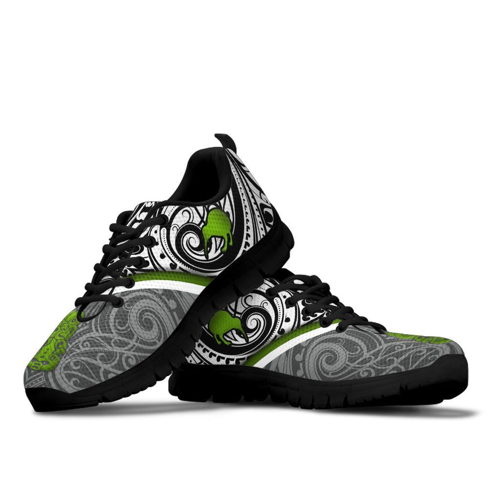 New Zealand Maori Rugby Sneakers Pride Version - Gray - Vibe Hoodie Shop