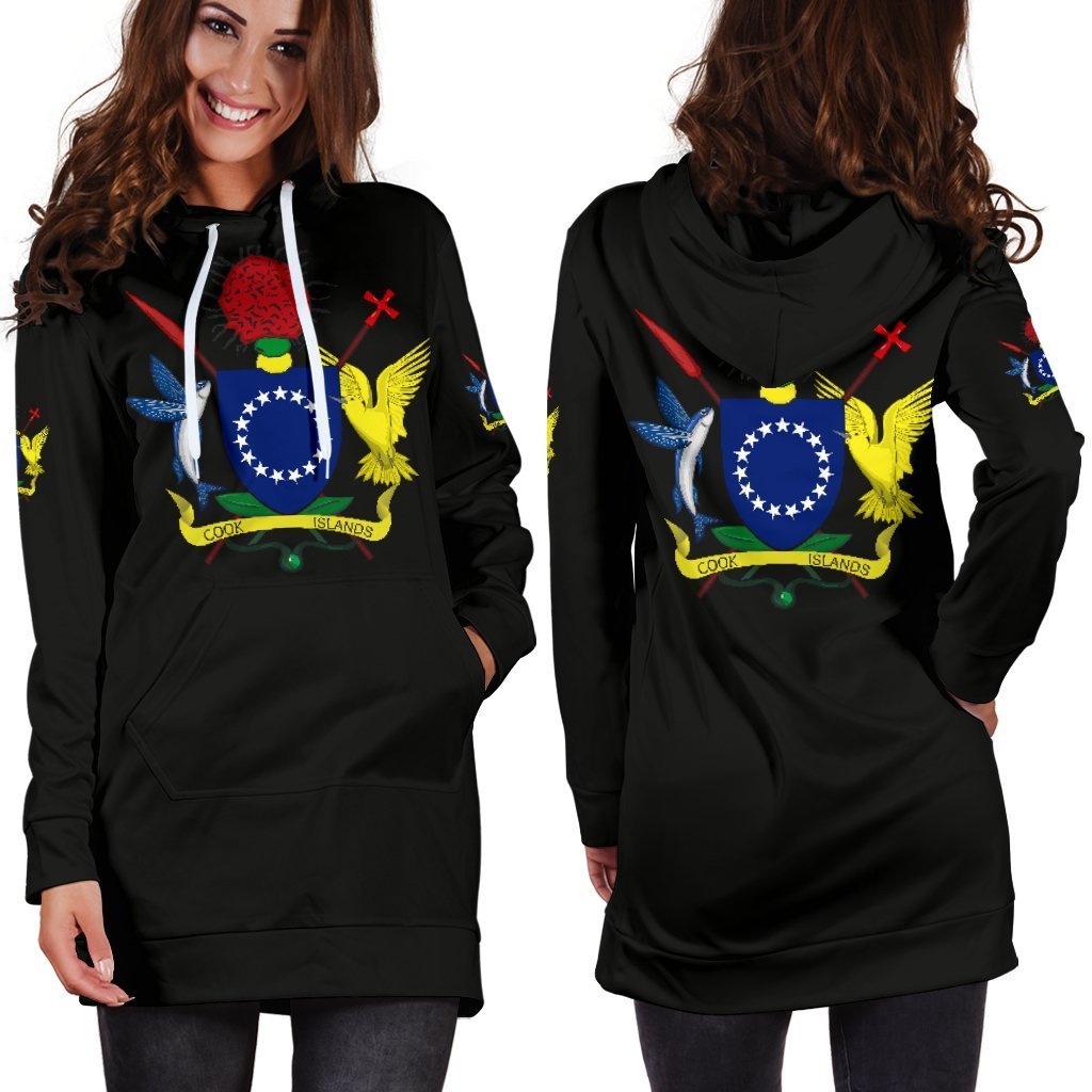 Cook Islands Hoodie Dress - Vibe Hoodie Shop