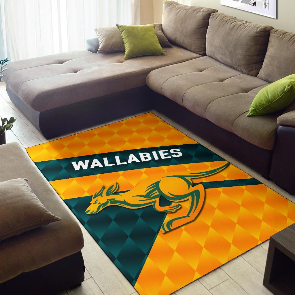 Wallabies Area Rug Sporty Style - Vibe Hoodie Shop