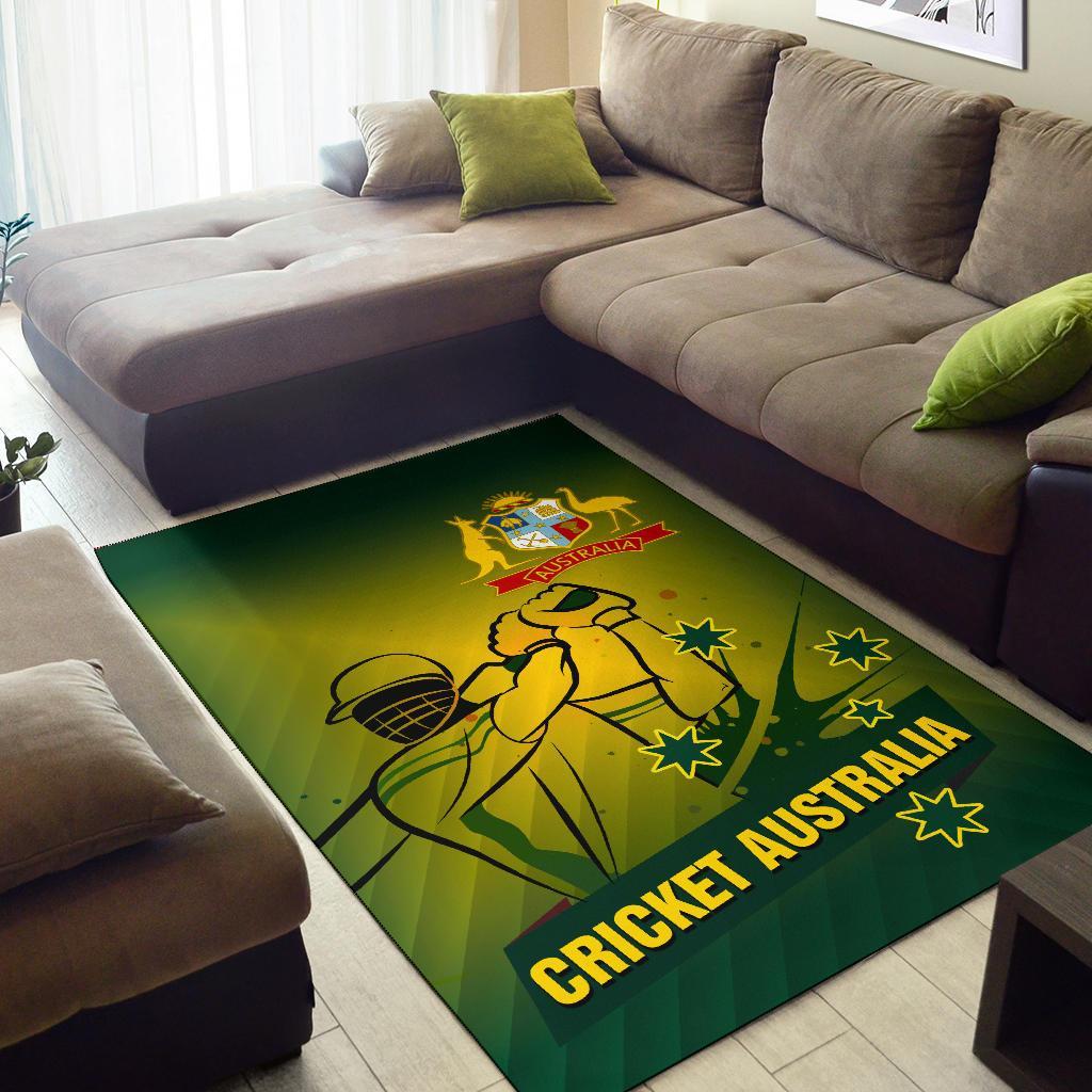 Cricket Area Rug - Australian Cricket National Color - Vibe Hoodie Shop