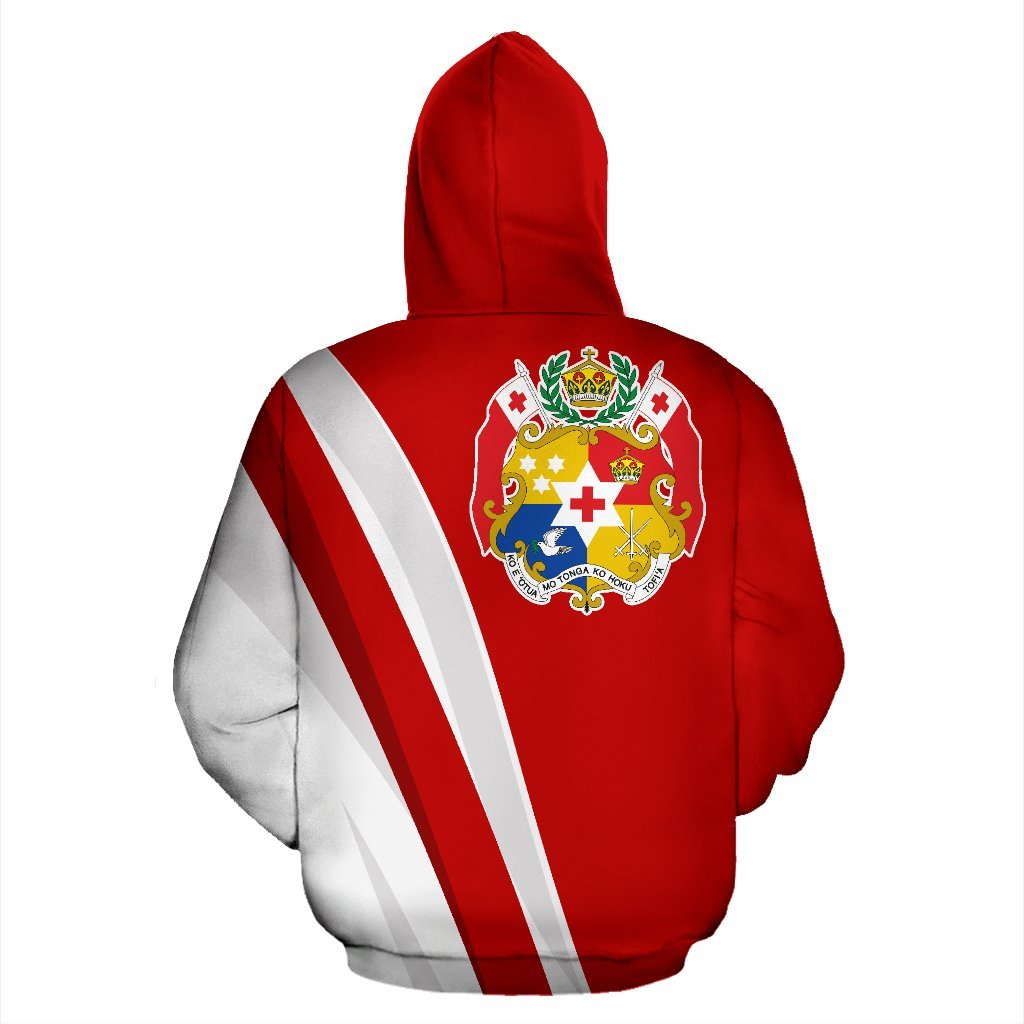 Tonga Hoodie - Red - Vibe Hoodie Shop