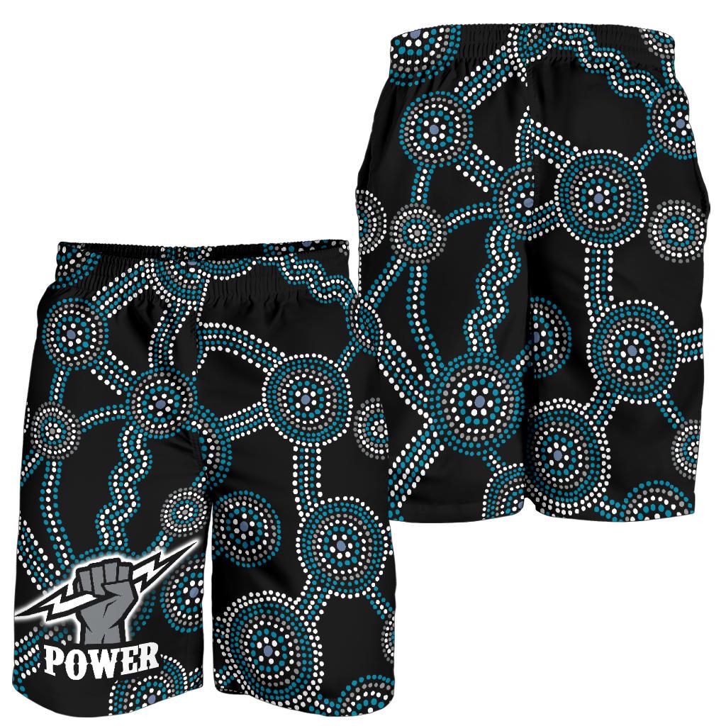 Port Adelaide Men Shorts Power - Vibe Hoodie Shop