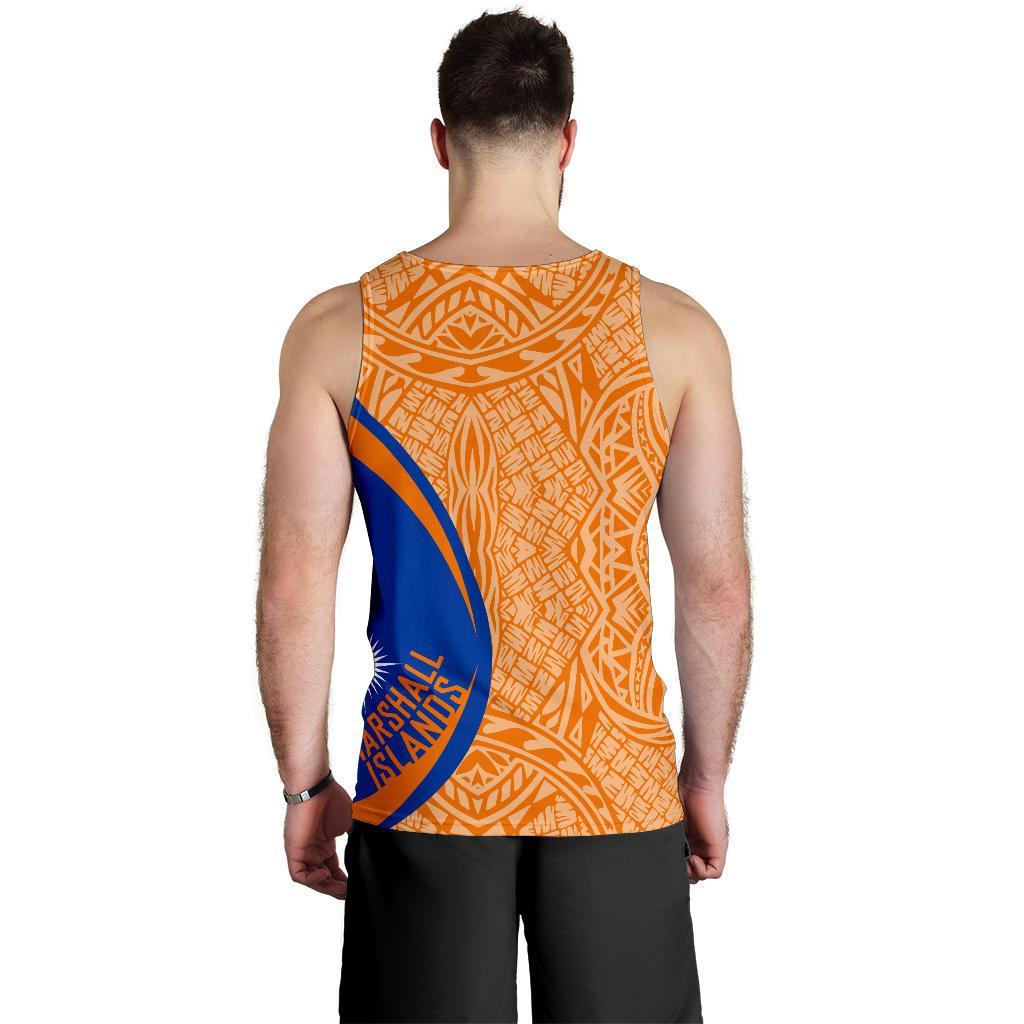 Marshall Islands Polynesian Tank Top - Circle Style 01 - Vibe Hoodie Shop