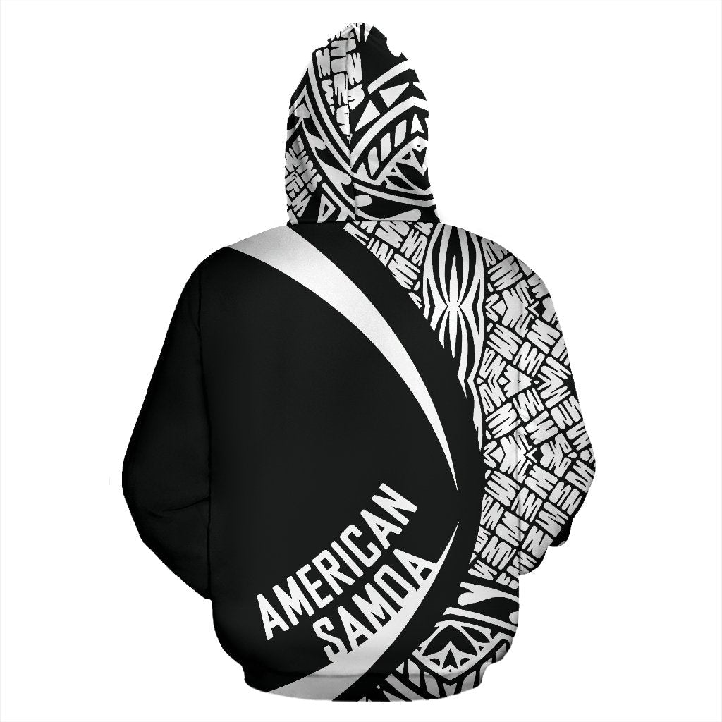 American Samoa Turtle Polynesian Hoodie - Circle Style 02 - Vibe Hoodie Shop