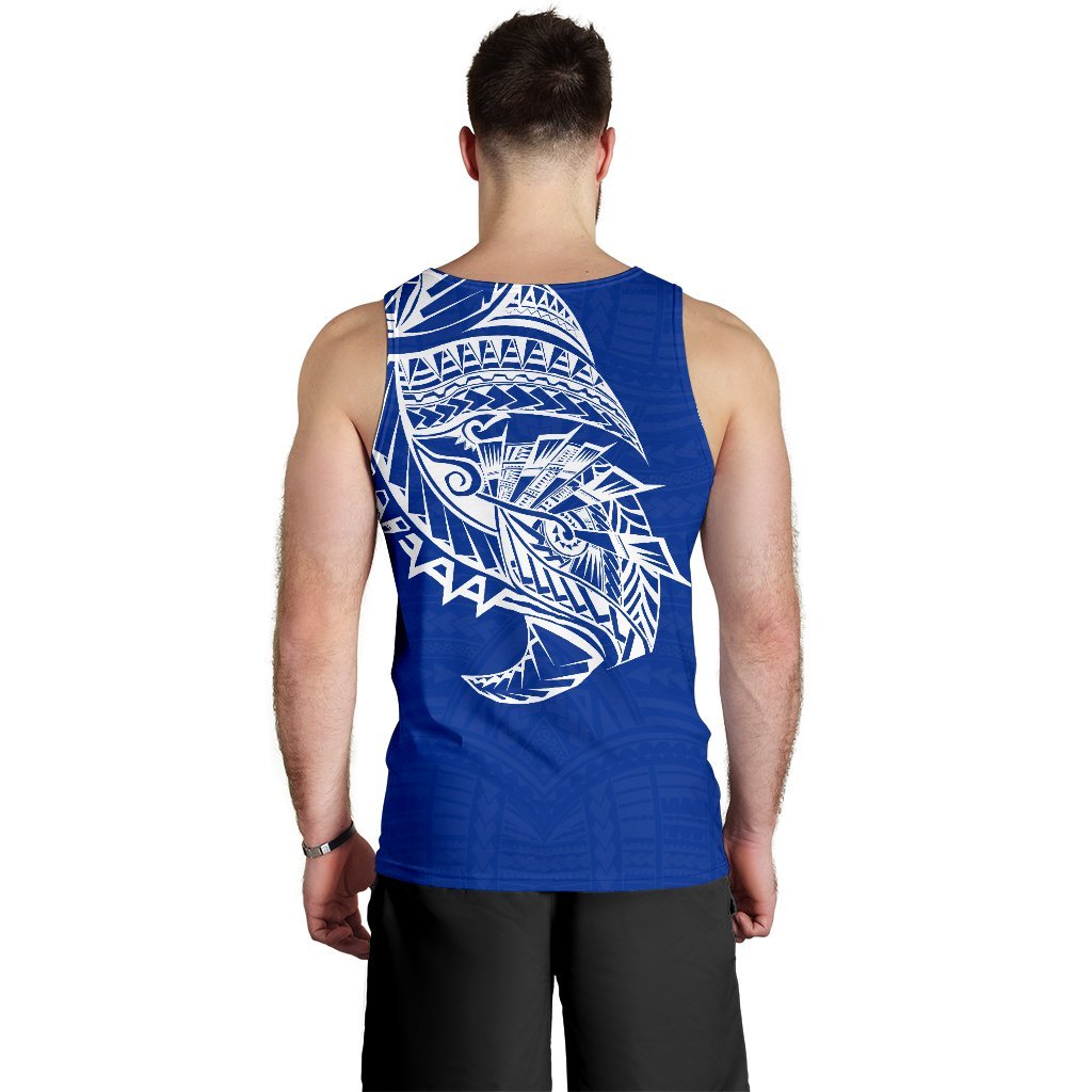 Samoa Tattoo Rugby Style Men's Tank Top - Vibe Hoodie Shop