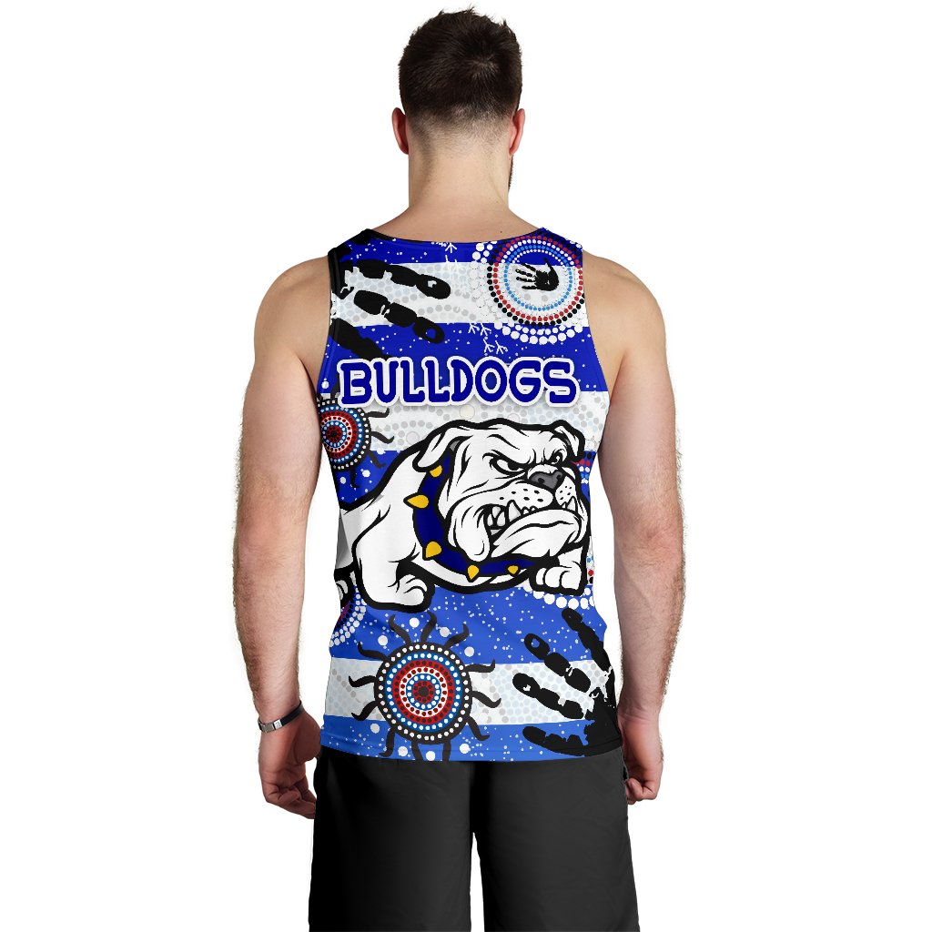 Bulldogs Men Tank Top Indigenous Country Style No.1 - Vibe Hoodie Shop