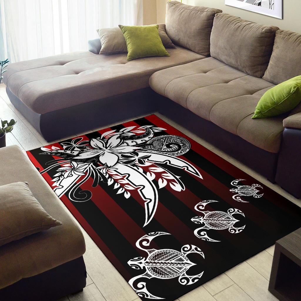 American Samoa Area Rug - Vertical Stripes Style - Vibe Hoodie Shop