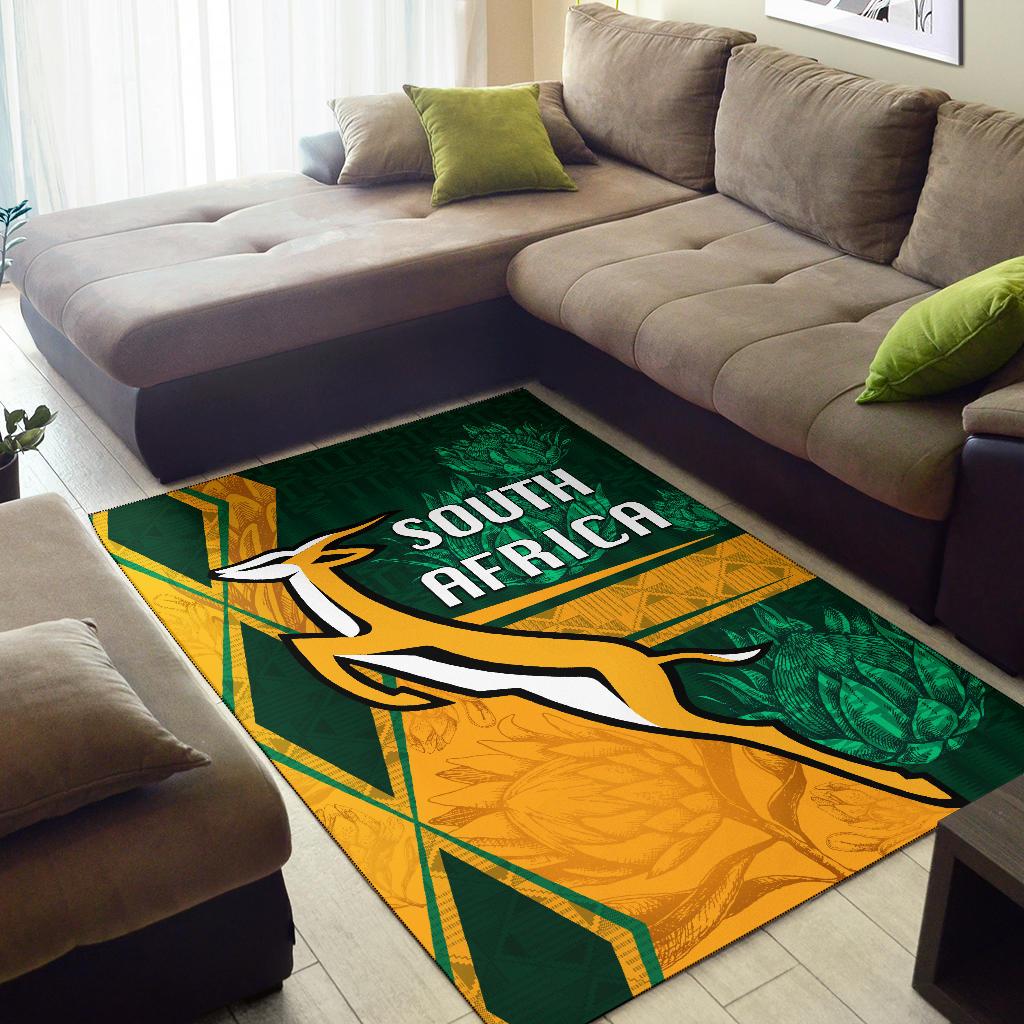 South Africa Area Rug Springboks Rugby Be Fancy - Vibe Hoodie Shop