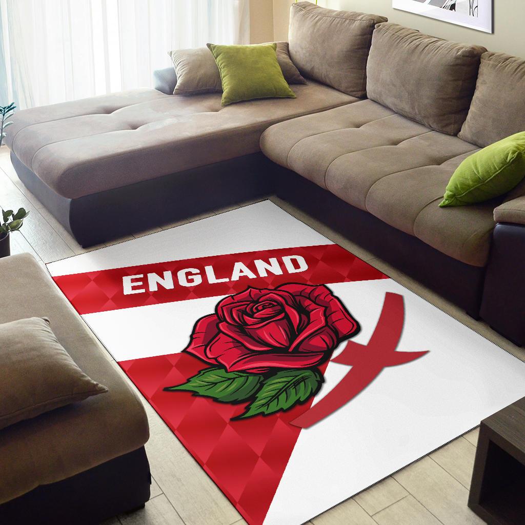 England Rugby Area Rug Sporty Style - Vibe Hoodie Shop