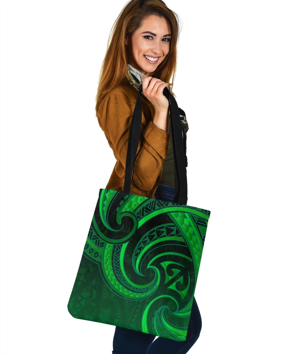 new-zealand-maori-mangopare-tote-bag-polynesian-green